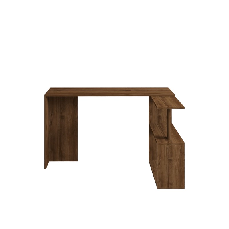 Study Desk Cayko - Walnut Walnut