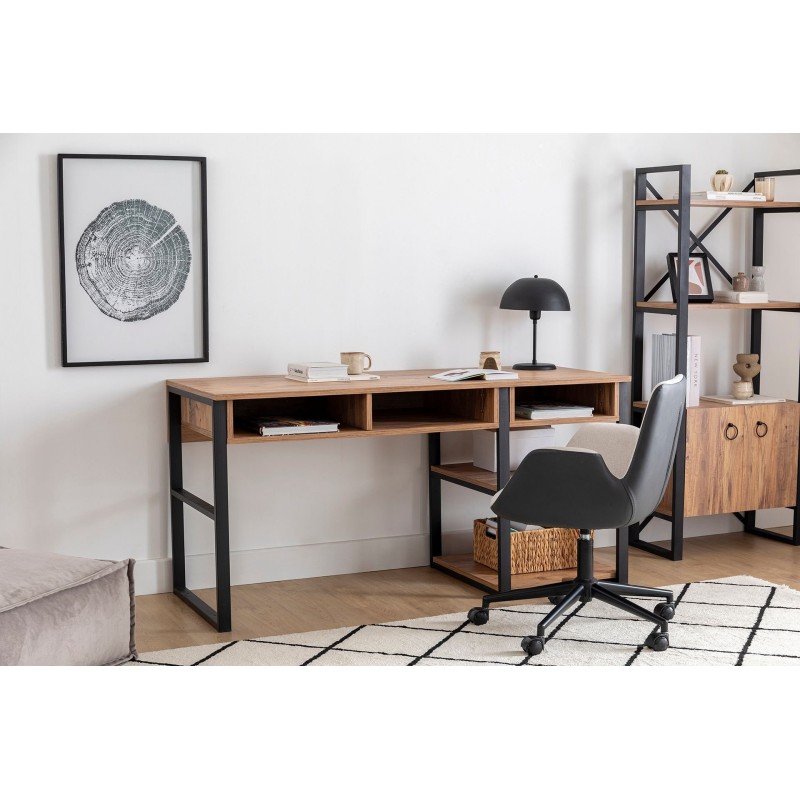 Study Desk Emro Walnut
Black