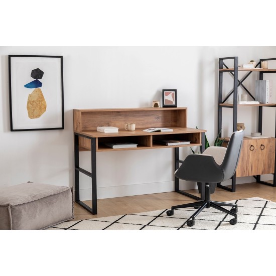 Study Desk Kemo Walnut
Black Study Desk Kemo Walnut
Black