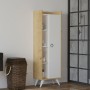 Multi Purpose Cabinet Ilgım Oak
White