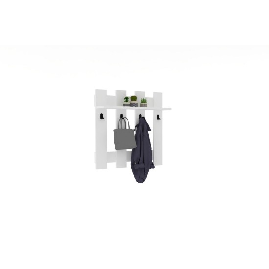 Wall Hook Carina - White White