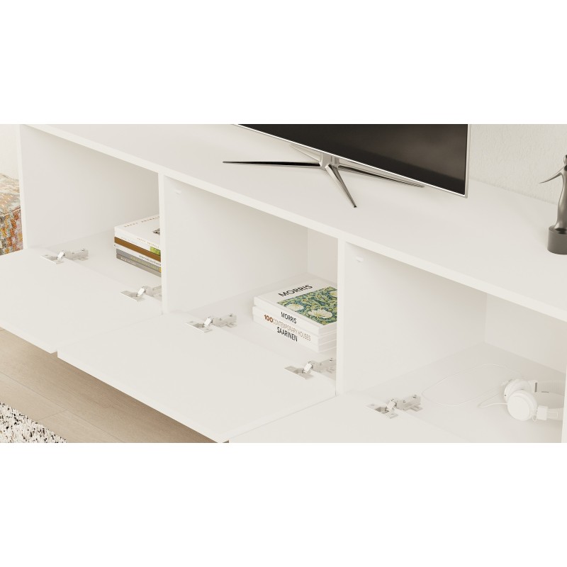 TV Stand Melody - White White