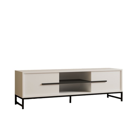 TV Stand Mono - White White TV Stand Mono - White White
