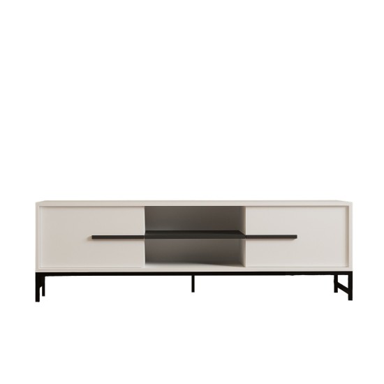 TV Stand Mono - White White TV Stand Mono - White White