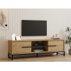 TV Stand Mono - Sapphire Oak Sapphire Oak