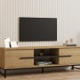 TV Stand Mono - Sapphire Oak Sapphire Oak