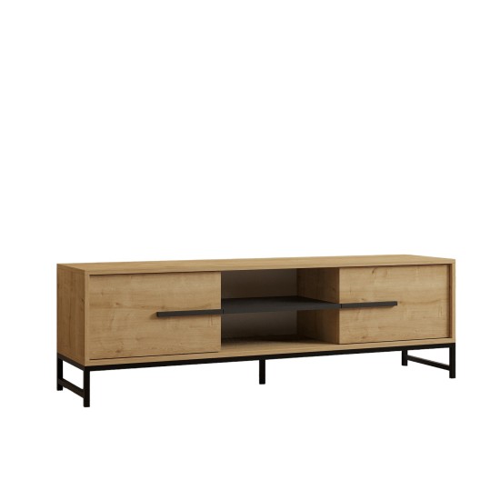 TV Stand Mono - Sapphire Oak Sapphire Oak TV Stand Mono - Sapphire Oak Sapphire Oak