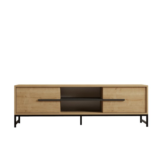 TV Stand Mono - Sapphire Oak Sapphire Oak TV Stand Mono - Sapphire Oak Sapphire Oak