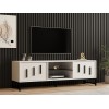 TV Stand Shape - White White
