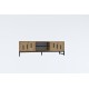 TV Stand Shape - Sapphire Oak Sapphire Oak TV Stand Shape - Sapphire Oak Sapphire Oak