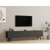 Hanah Home TV Stand Paris - Anthracite Anthracite