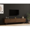 Hanah Home TV Stand Paris - Walnut Walnut