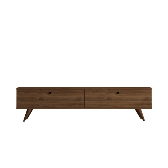 TV Stand Paris - Walnut Walnut Hanah Home TV Stand Paris - Walnut Walnut
