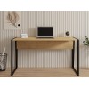 Study Desk Cunda - Sapphire Black Sapphire
Black