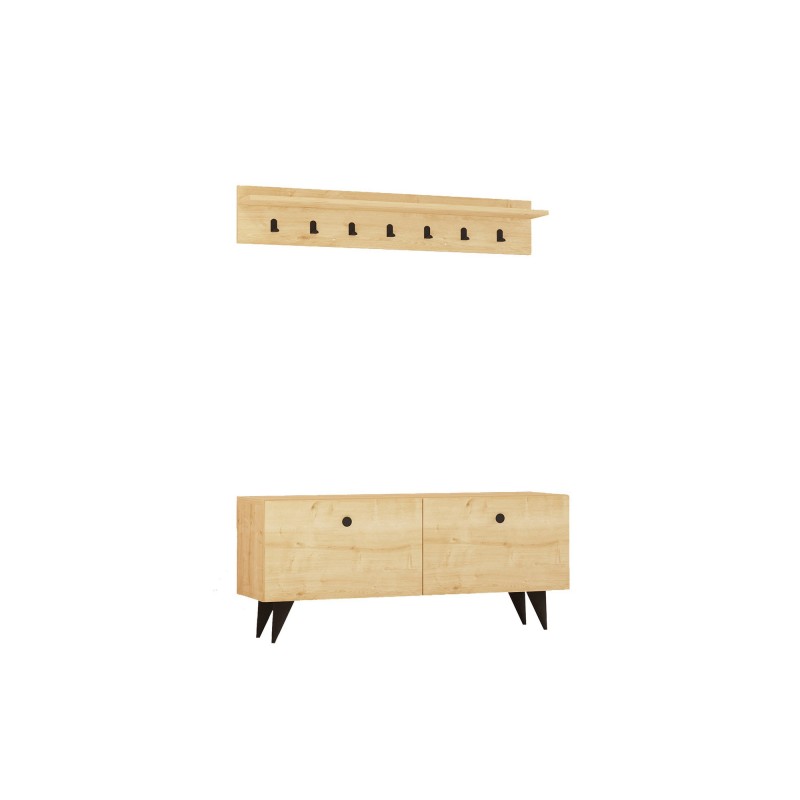 Hall Stand Rupa - Oak Oak