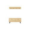 Hall Stand Rupa - Oak Oak