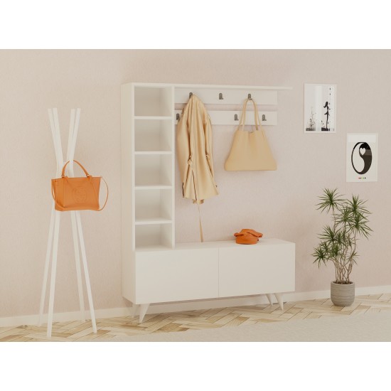 Hall Stand Bahar White Hall Stand Bahar White