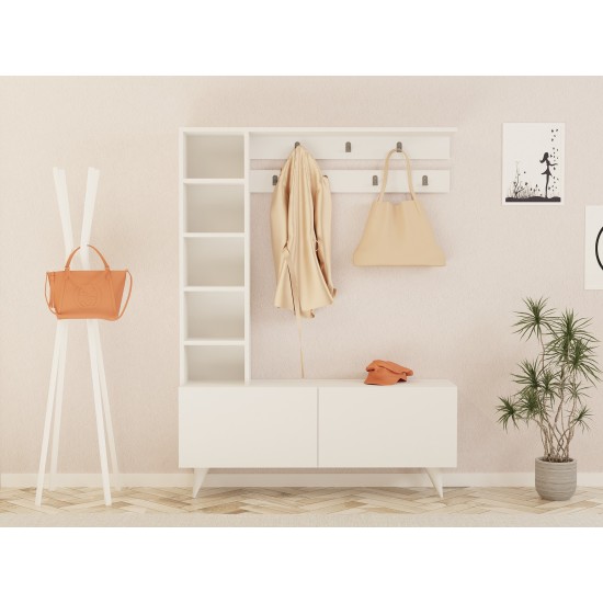 Hall Stand Bahar White Hall Stand Bahar White