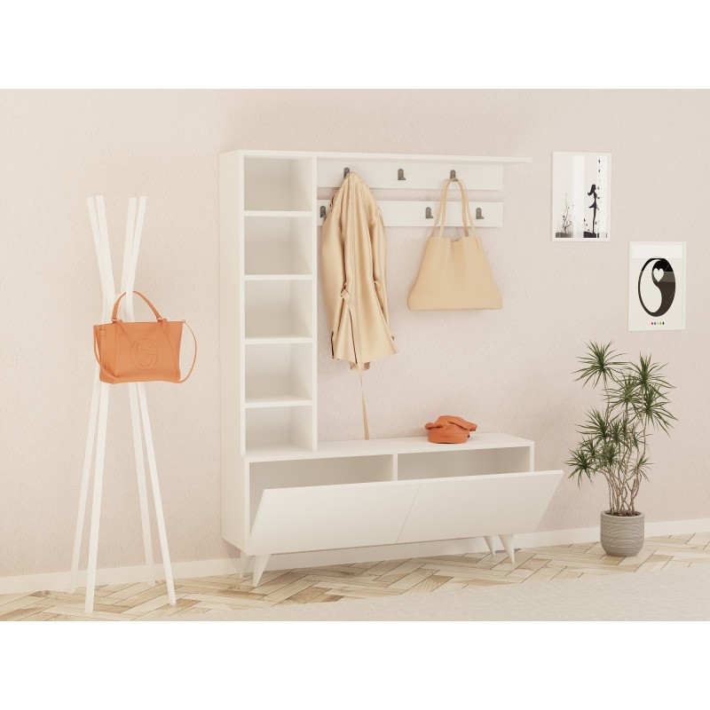 Hall Stand Bahar White