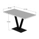 Dining Table Sun Table - Silverbirch Silverbirch
Black Dining Table Sun Table - Silverbirch Silverbirch
Black