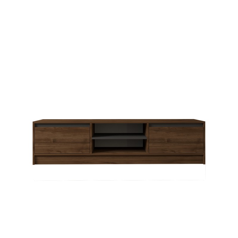 TV Stand Olça - Walnut, Anthracite Walnut
Anthracite