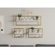Wall Shelf Yeso - White Gold White
Gold Wall Shelf Yeso - White Gold White
Gold