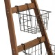Shelf Basket Stand Miles Oak
Black