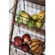 Shelf Basket Stand Miles Oak
Black