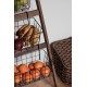 Shelf Basket Stand Miles Oak
Black