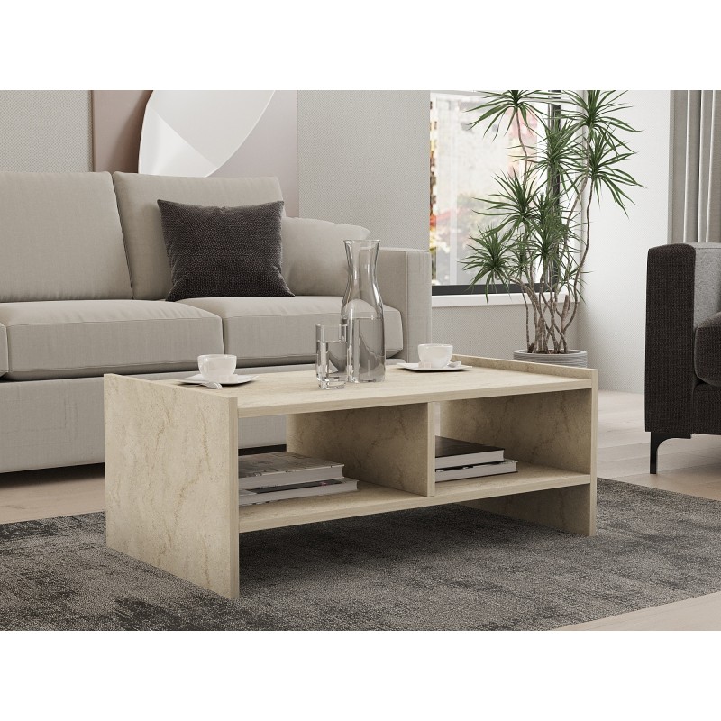Coffee Table Pera - Travertine Travertine