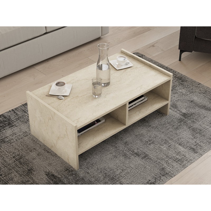 Coffee Table Pera - Travertine Travertine