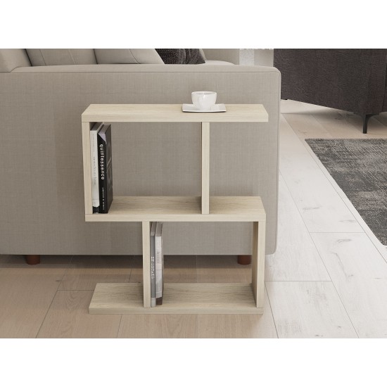 Side Table Zet - Travertine Travertine