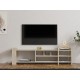 TV Stand Zeyna - Travertine Travertine TV Stand Zeyna - Travertine Travertine