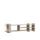 TV Stand Zeyna - Travertine Travertine TV Stand Zeyna - Travertine Travertine