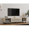 TV Stand Safir - Travertine Travertine