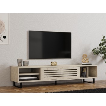 TV Stand Safir - Travertine Travertine