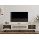 TV Stand Safir - Travertine Travertine TV Stand Safir - Travertine Travertine