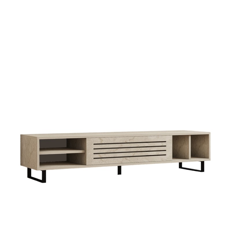 TV Stand Safir - Travertine Travertine