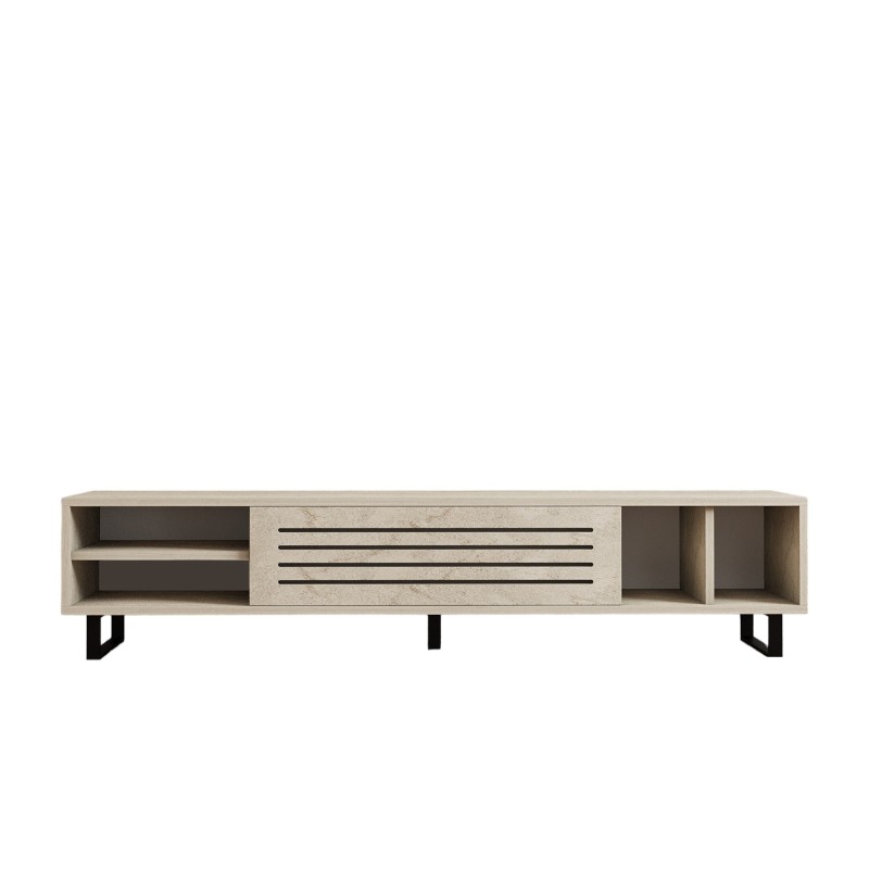 TV Stand Safir - Travertine Travertine