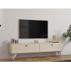 TV Stand Paris - Travertine Travertine