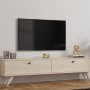 TV Stand Paris - Travertine Travertine