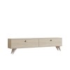 TV Stand Paris - Travertine Travertine