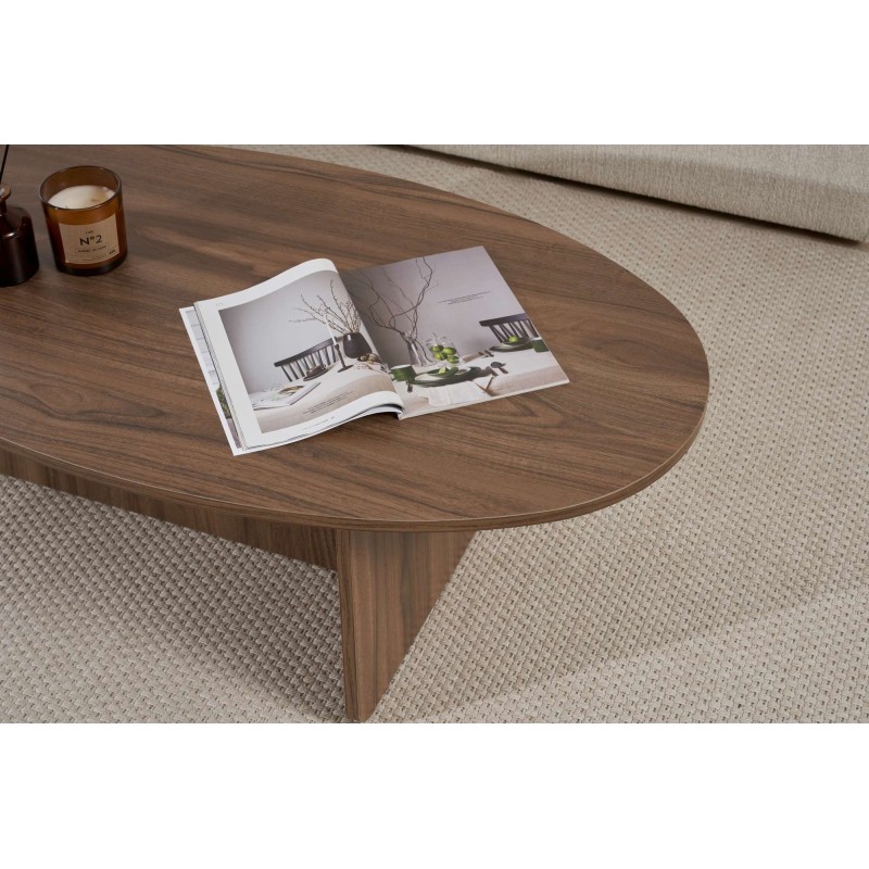 Coffee Table Orba - Walnut Walnut