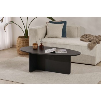Coffee Table Orba - Wood Black Wood Black