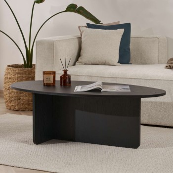 Coffee Table Orba - Wood Black Wood Black