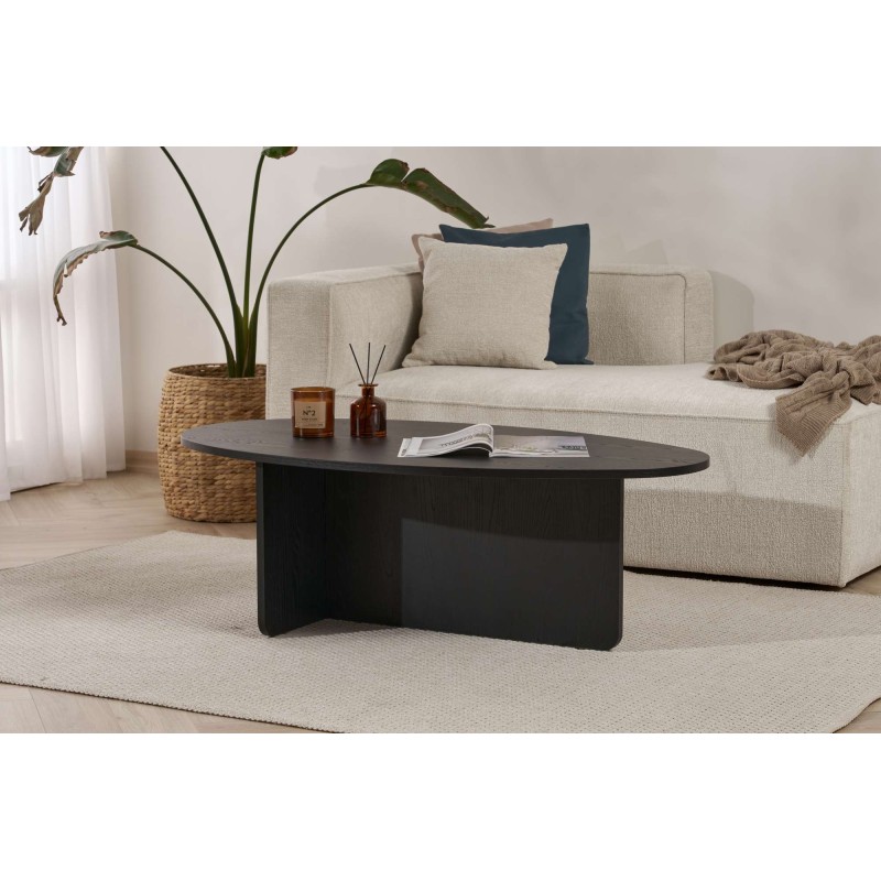 Coffee Table Orba - Wood Black Wood Black