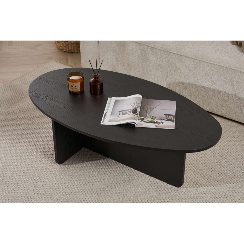 Coffee Table Orba - Wood Black Wood Black