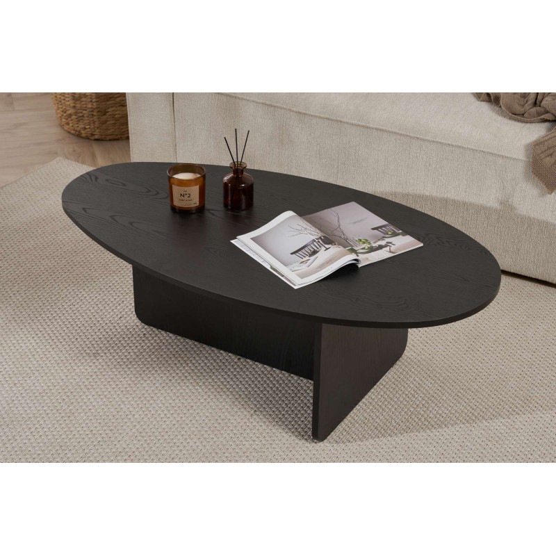 Coffee Table Orba - Wood Black Wood Black