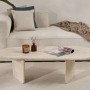 Coffee Table Ovalis - Travertine Travertine