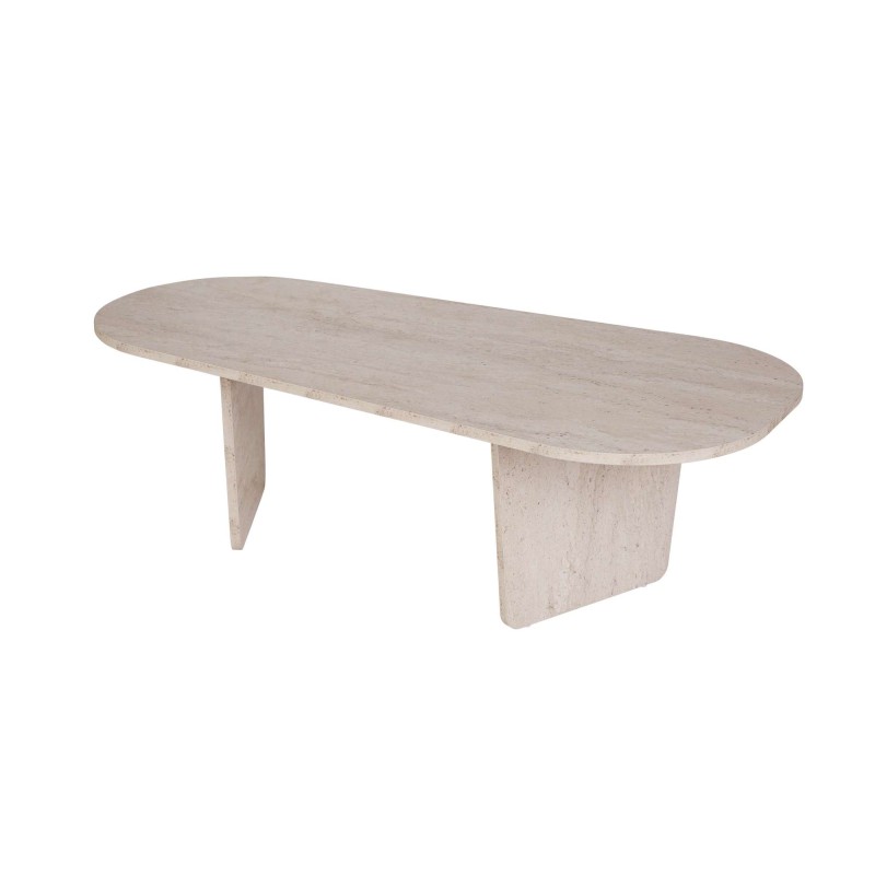 Coffee Table Ovalis - Travertine Travertine